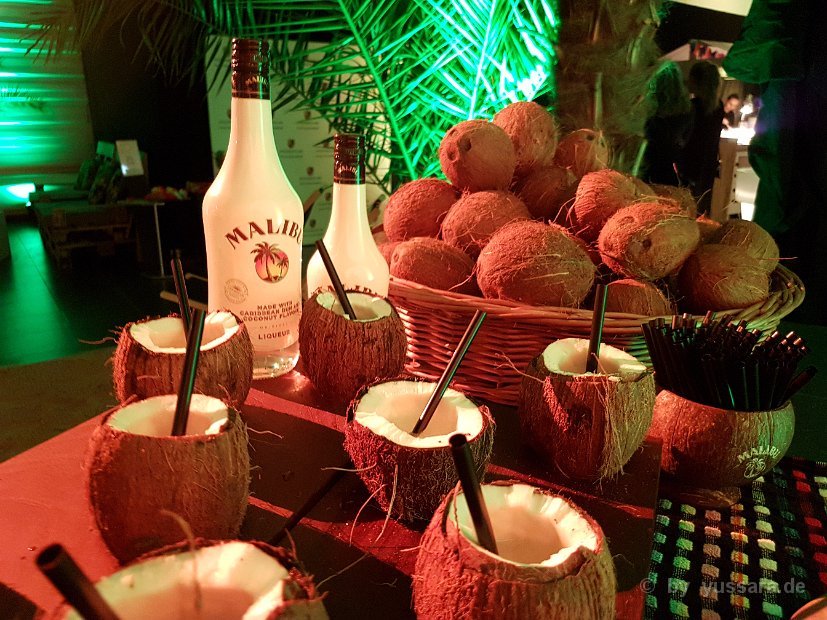 Yussara Kokosnuss Cocktailbar, Live Show Coconut Drinks, Malibu Rum, Yussara Cunha, Kokosnuss, Coconut Bar (33)